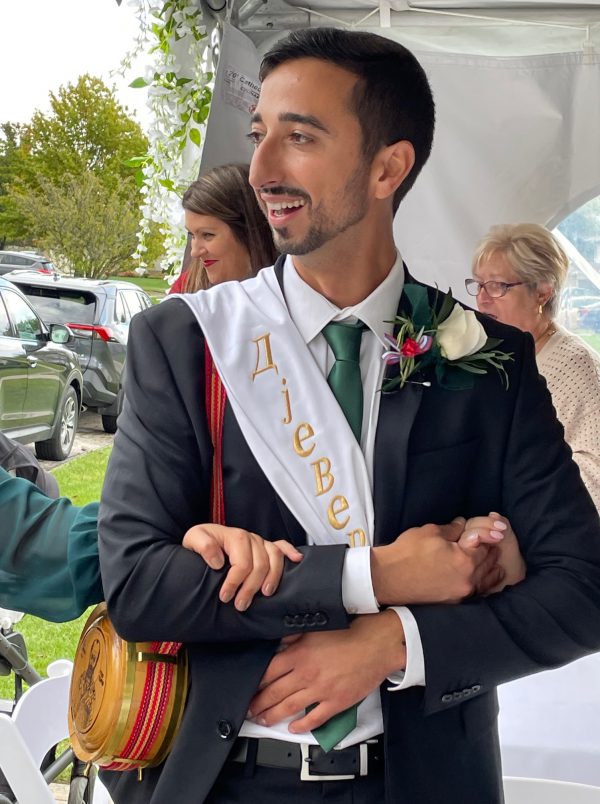 Djever Serbian wedding sash