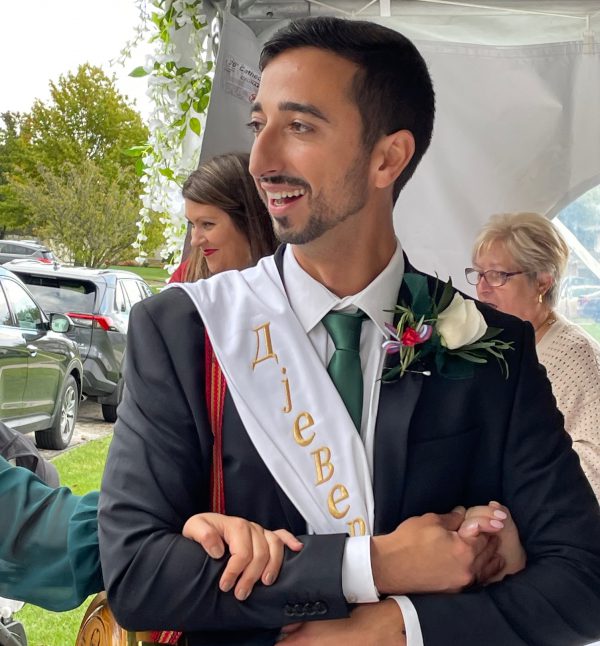 Djever Serbian wedding sash